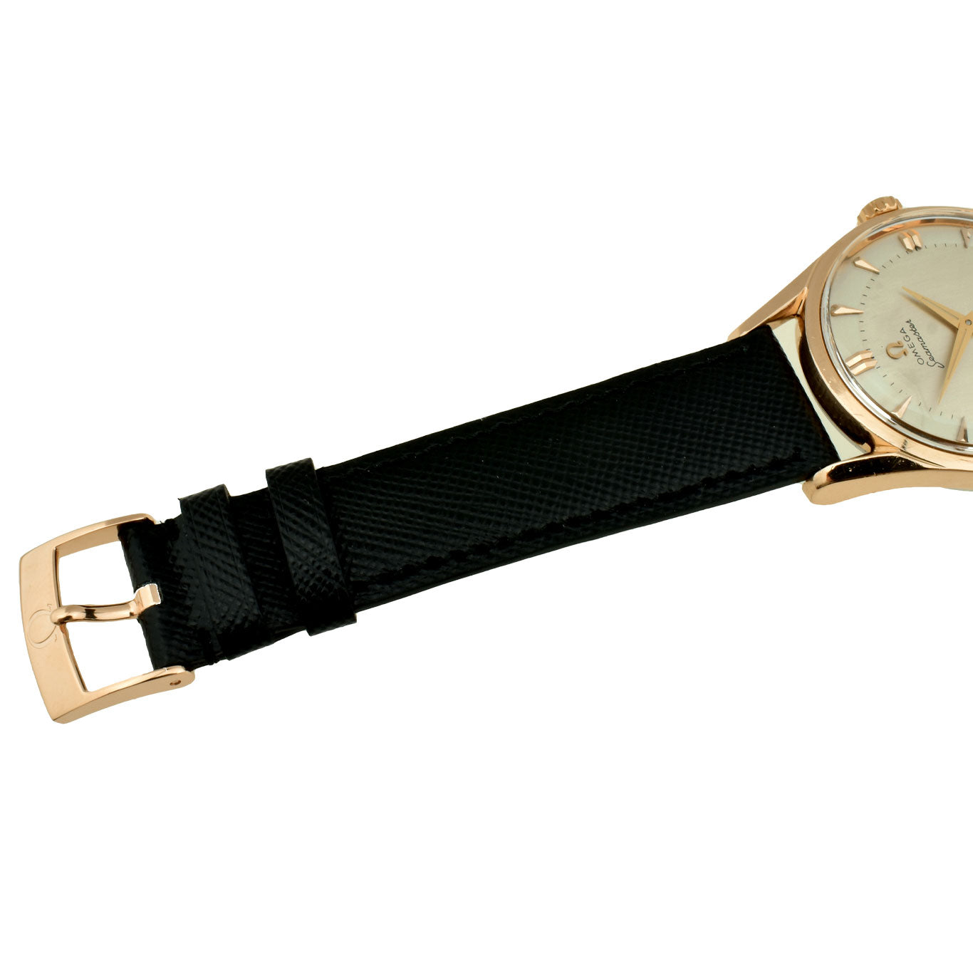 Omega Seamaster Oversize Rose Gold Cap Vintage Mechanical
