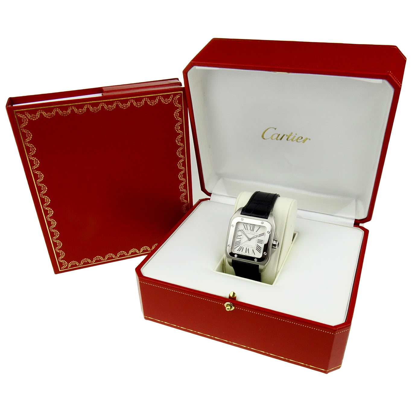 Cartier Santos 100 Mid Size Automatic W20106X8