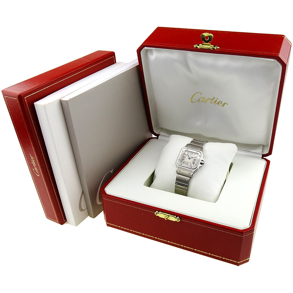 Cartier Lady Santos Galbee Quartz W20056D6