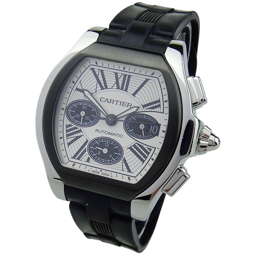 Cartier Roadster Steel &amp; Rubber W6206020