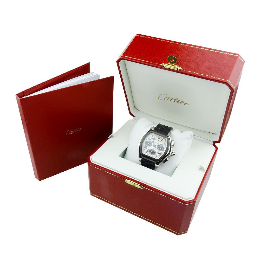 Cartier Roadster Steel &amp; Rubber W6206020