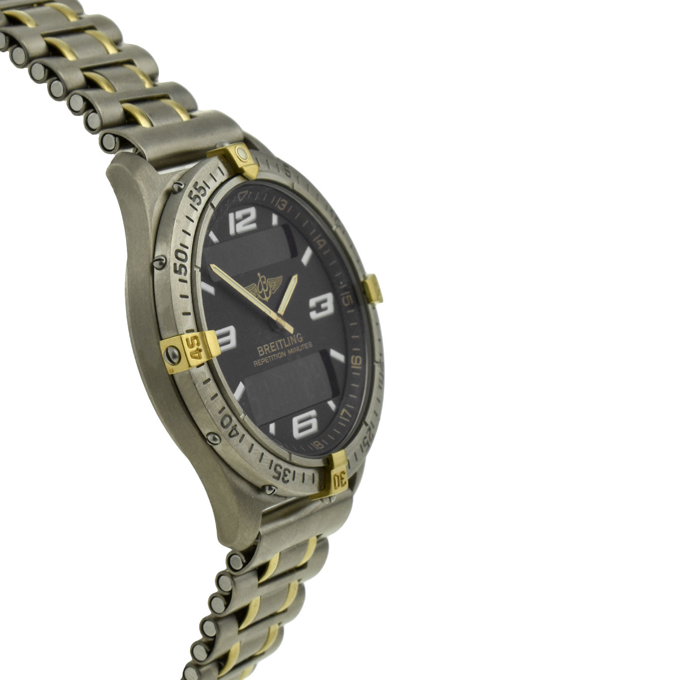 Breitling Aerospace Titanium &amp; Gold Quartz F65362