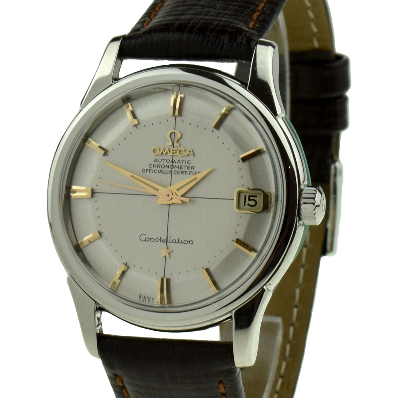 Omega Constellation 'Pie-Pan' Vintage Automatic Wristwatch