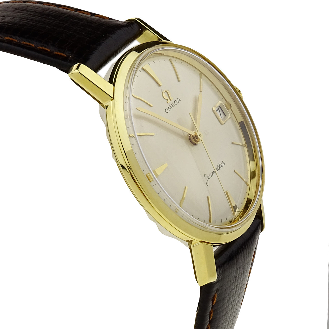 Omega Seamaster Vintage 18ct Gold Mechanical