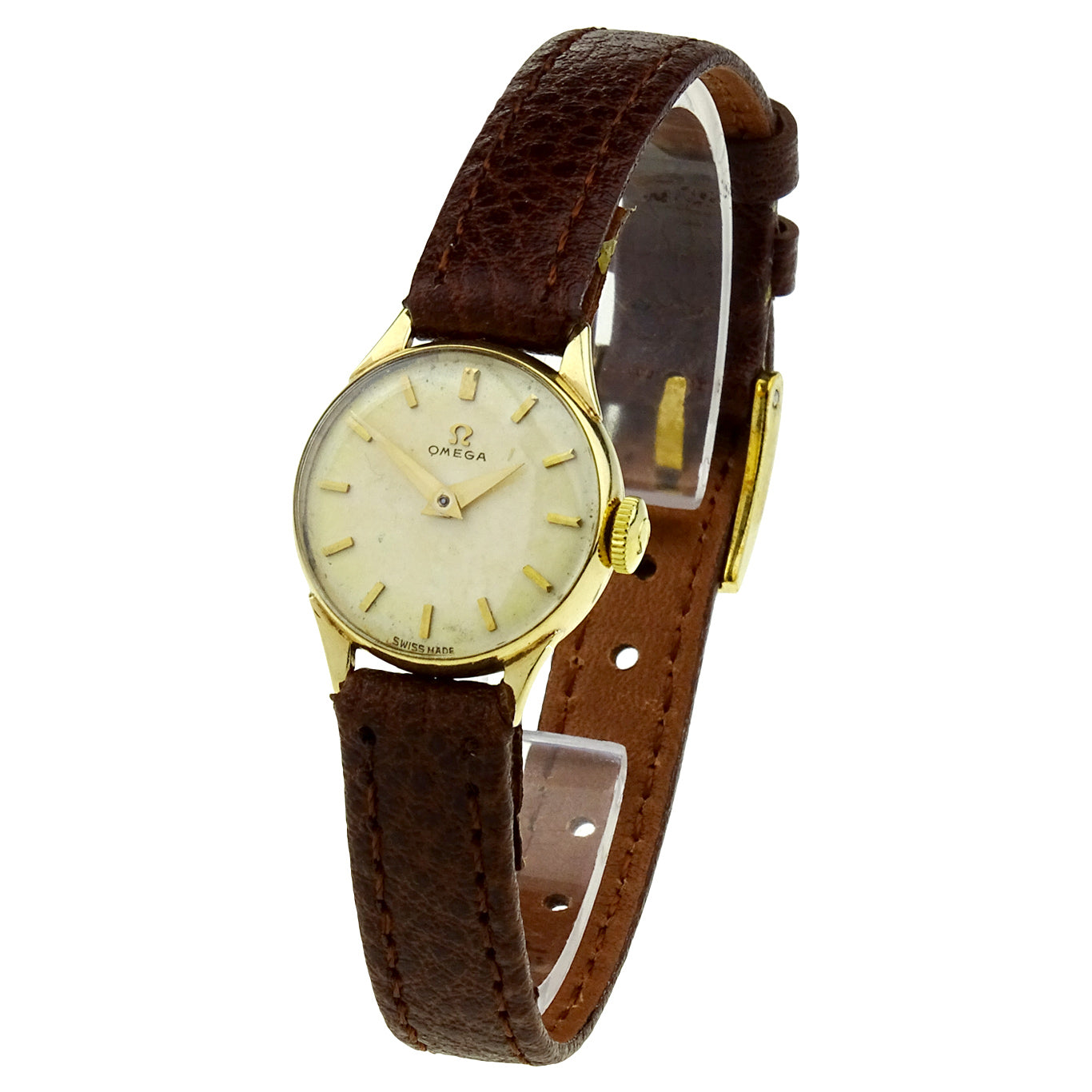 Omega Lady Vintage 9ct Gold Mechanical
