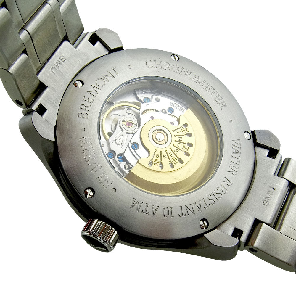 Bremont Silver Pilot's SOLO/WH-SI/BR