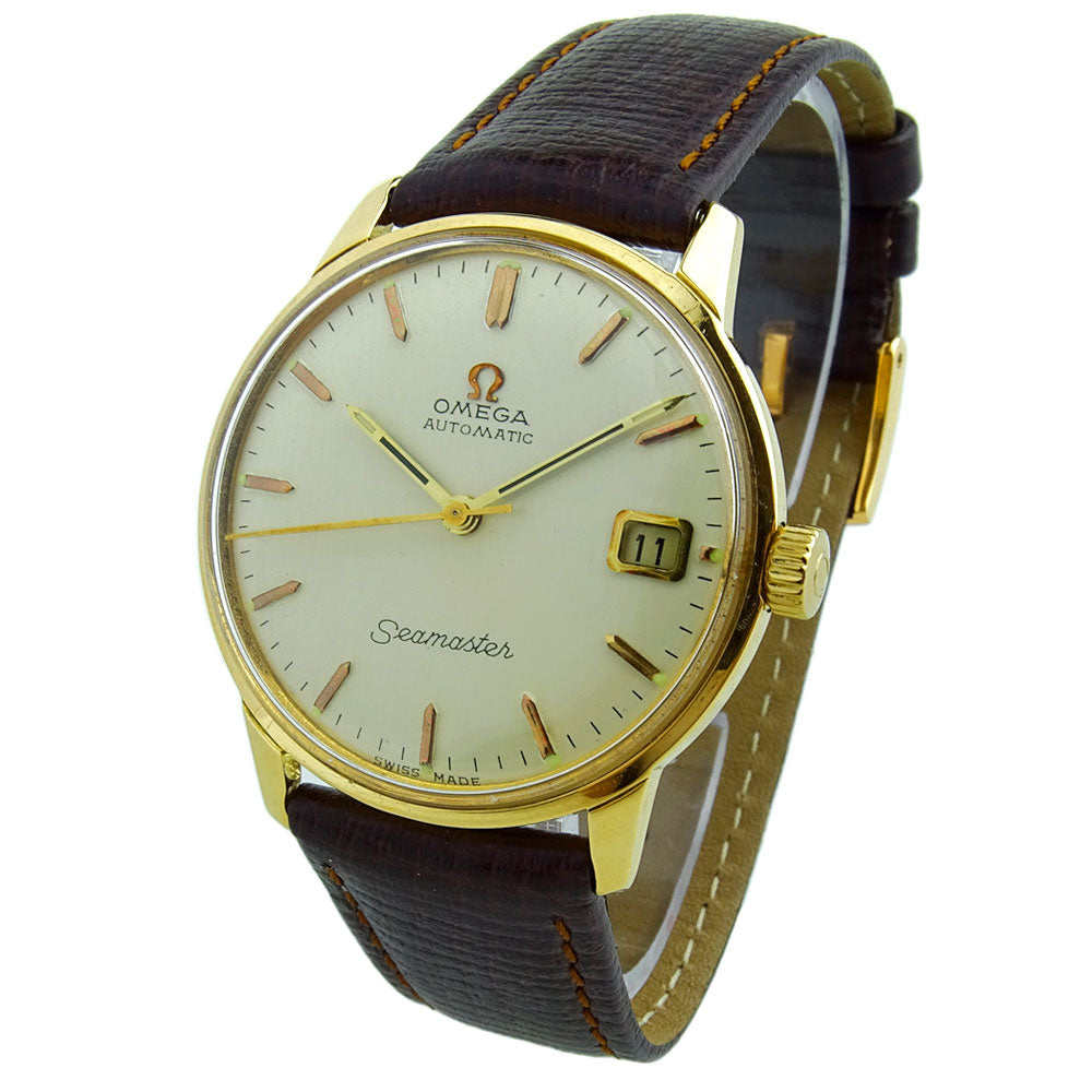 Omega Seamaster 18k Rose Gold Automatic