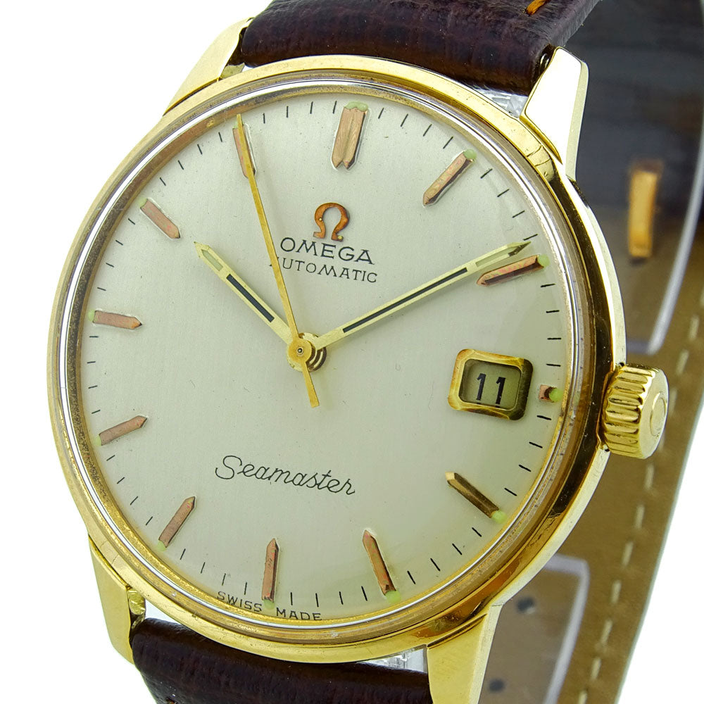 Omega Seamaster 18k Rose Gold Automatic