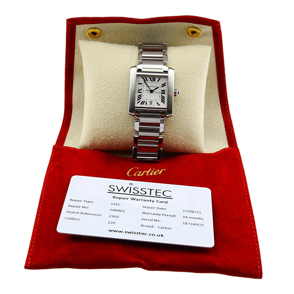 Cartier Tank Francaise Steel Automatic W51002Q3
