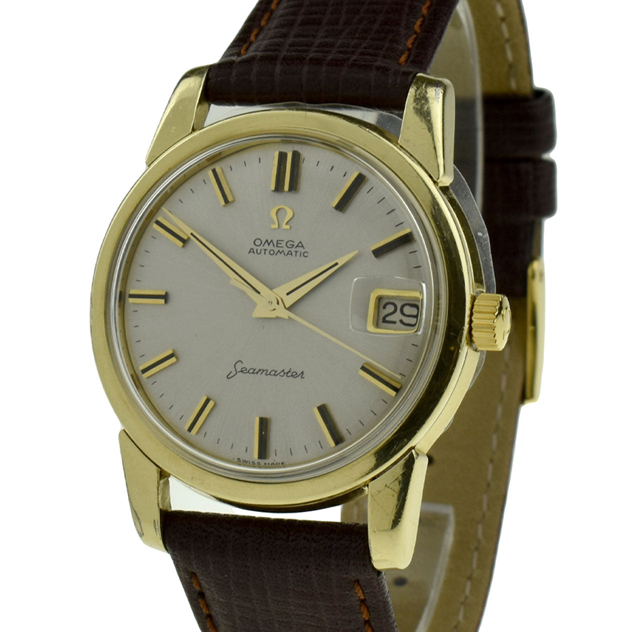 Omega Seamaster Gold Cap Automatic Wristwatch