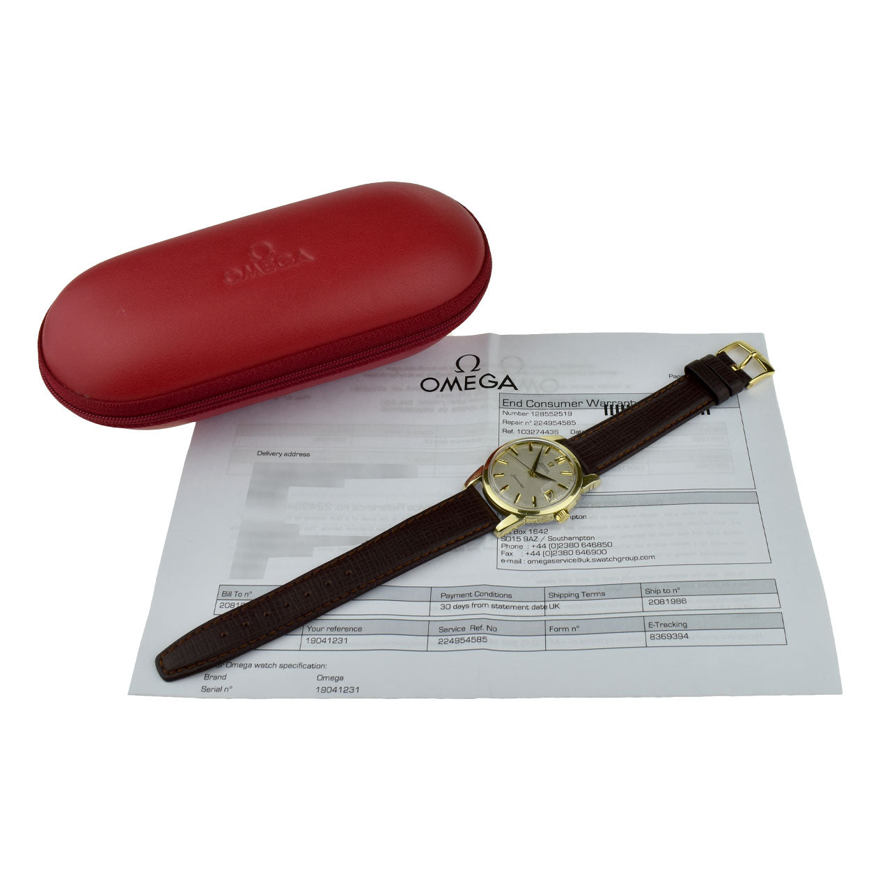 Omega Seamaster Gold Cap Automatic Wristwatch
