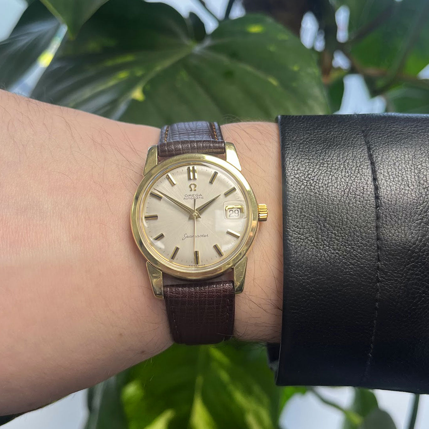 Omega Seamaster Gold Cap Automatic Wristwatch