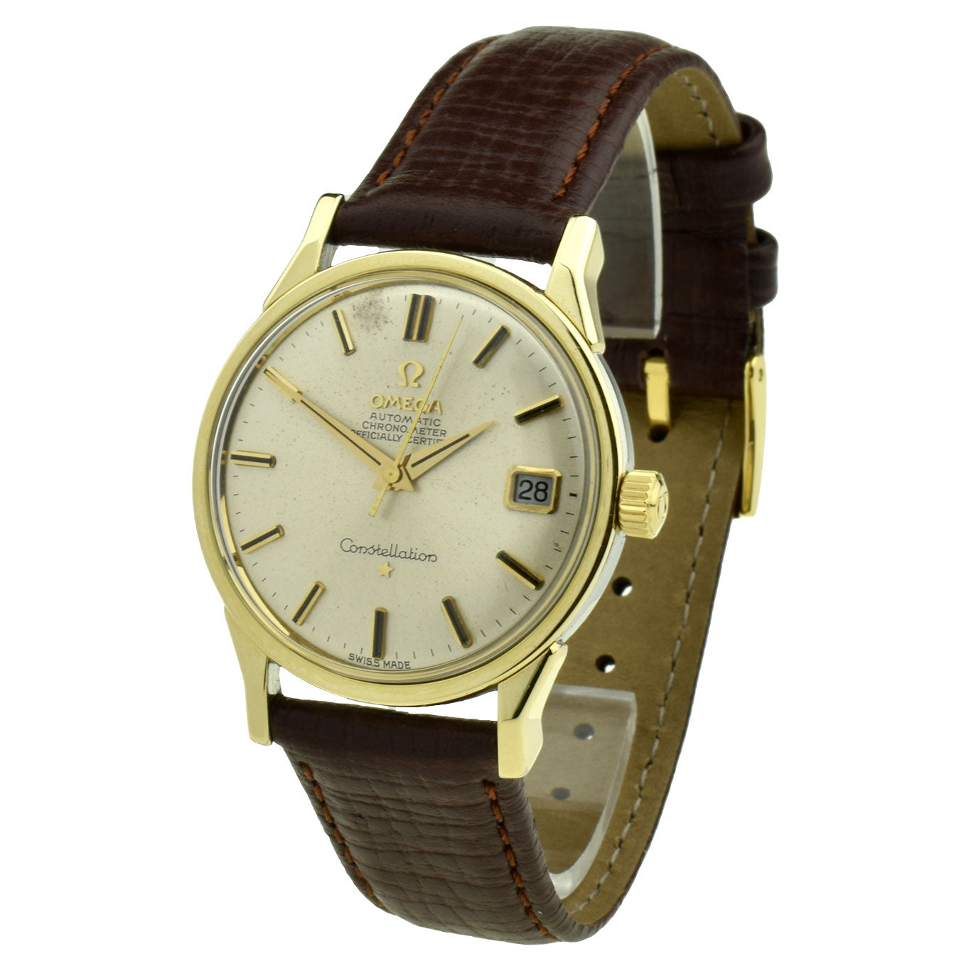 Omega Constellation Vintage Gold Cap Automatic