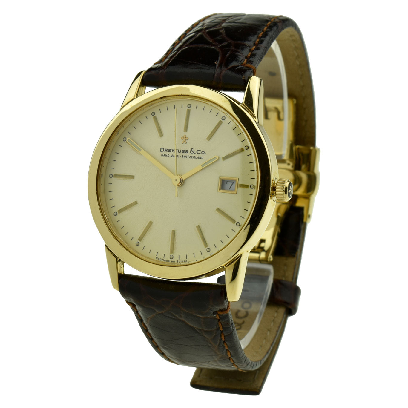 Dreyfuss &amp; Co 18ct Gold Quartz Wristwatch