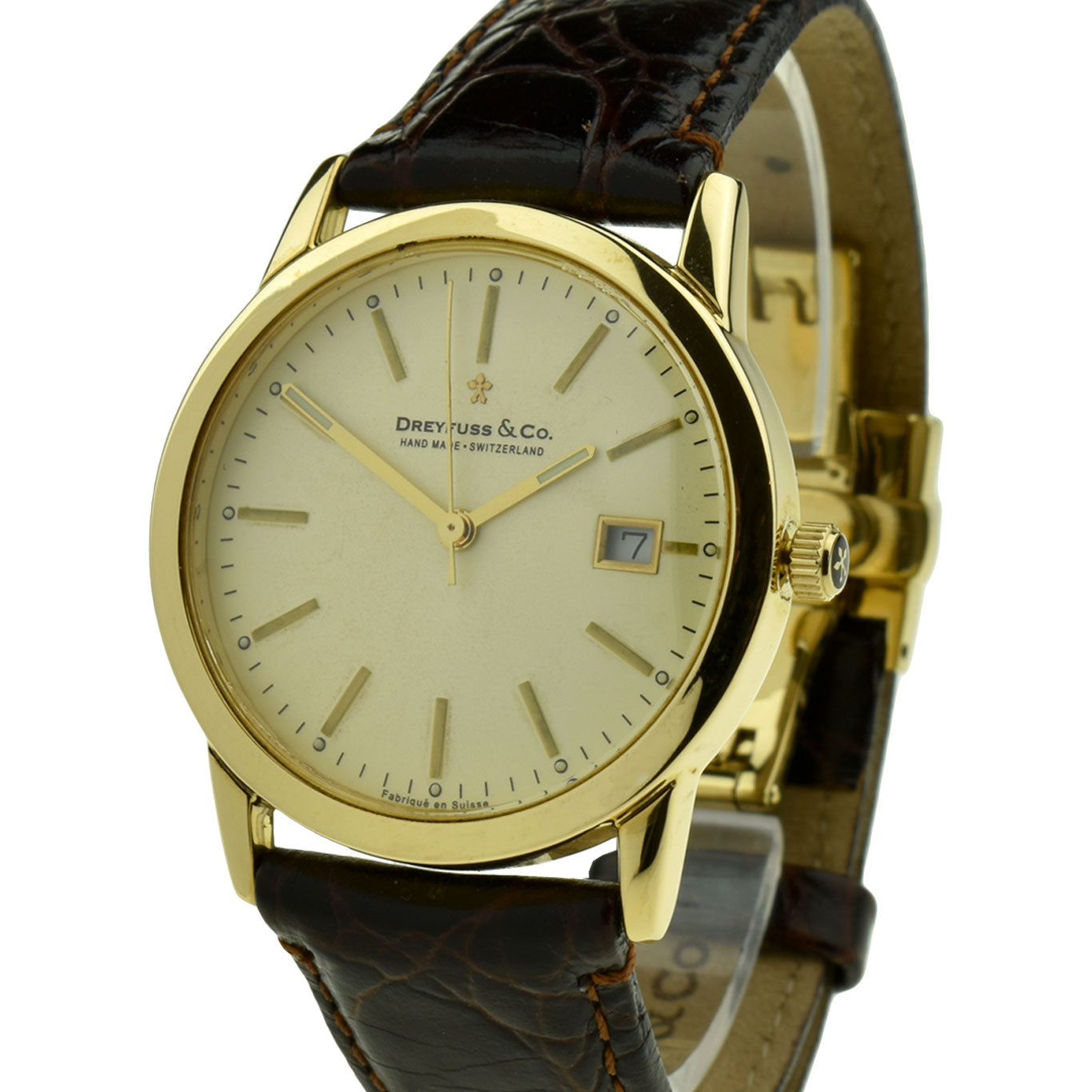 Dreyfuss &amp; Co 18ct Gold Quartz Wristwatch