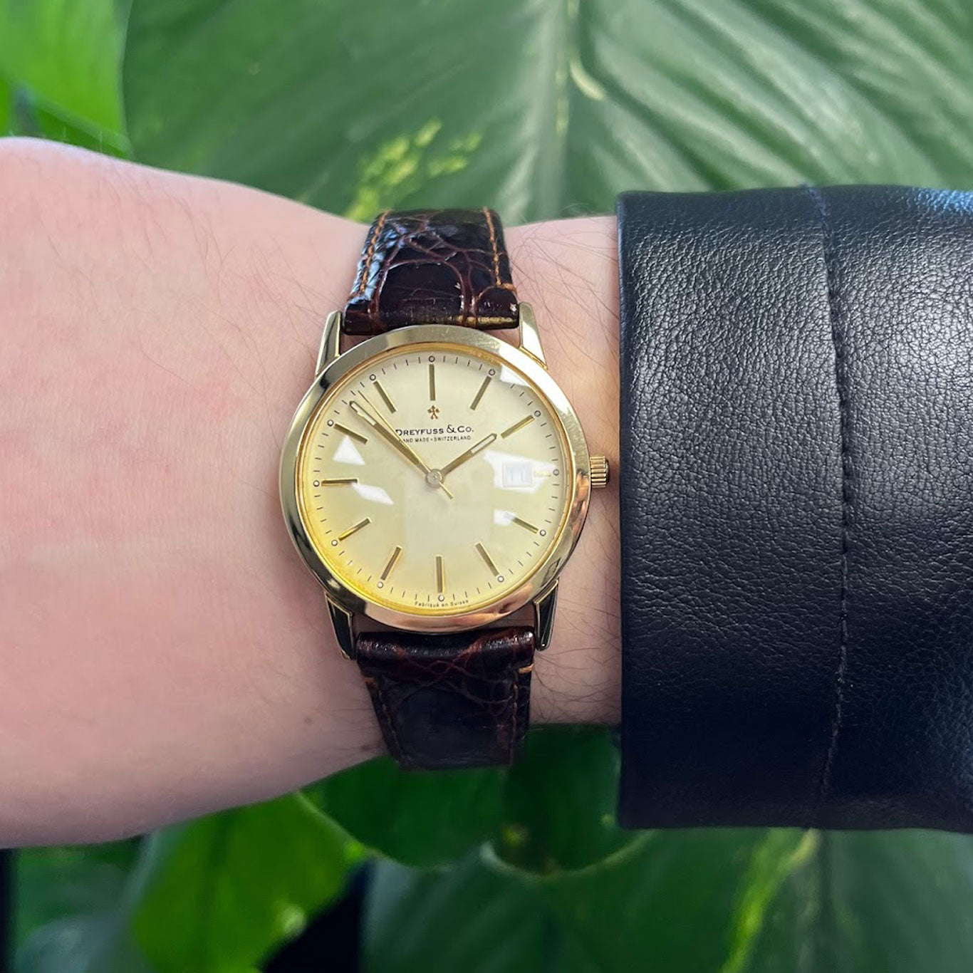 Dreyfuss &amp; Co 18ct Gold Quartz Wristwatch