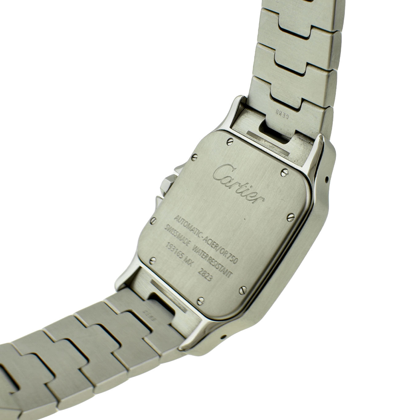 Cartier Santos Galbee XL Steel &amp; Gold Automatic W20099C4
