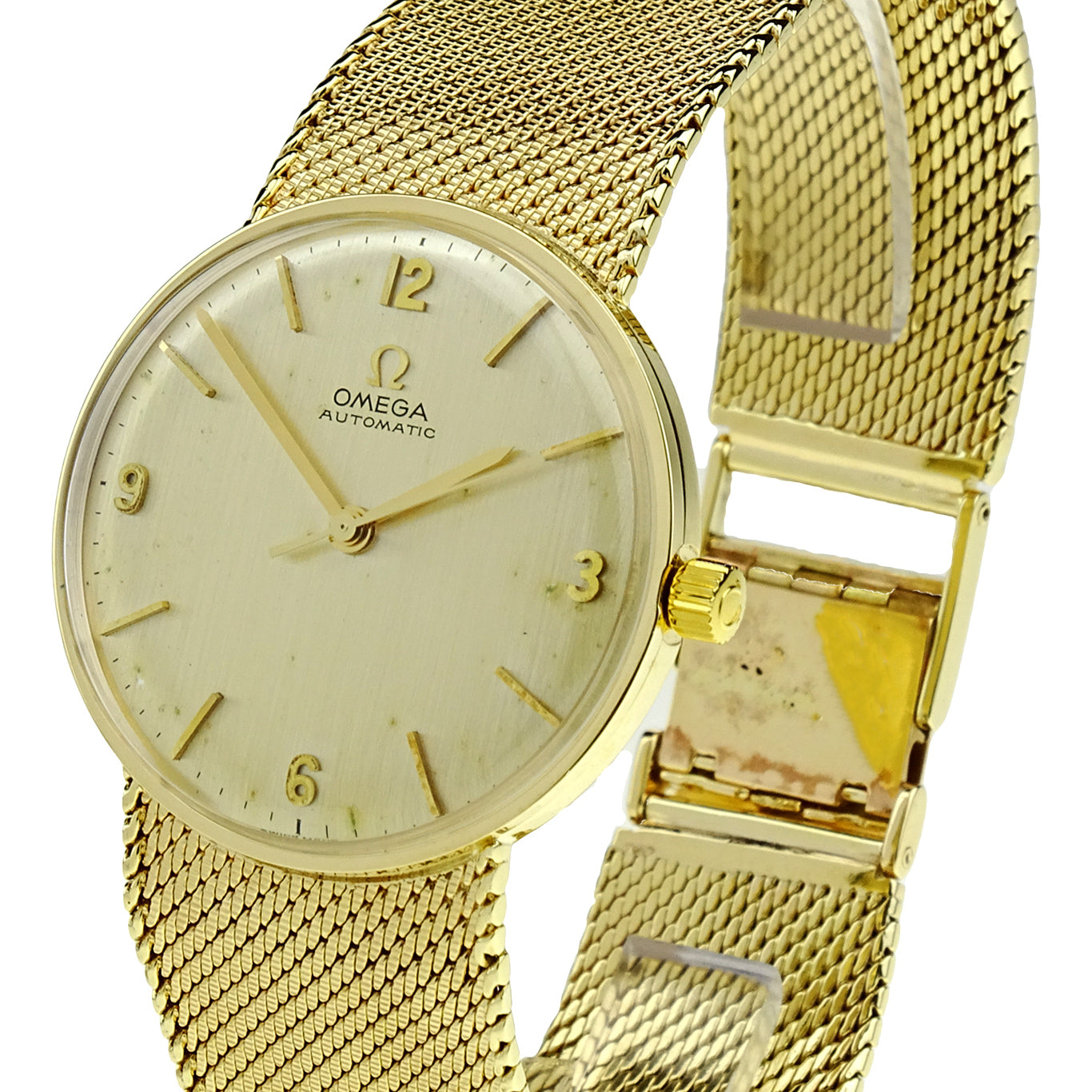 Omega Vintage 9ct Gold Automatic