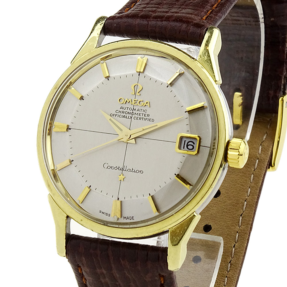 Omega Constellation 'Pie-Pan' Gold Cap Vintage