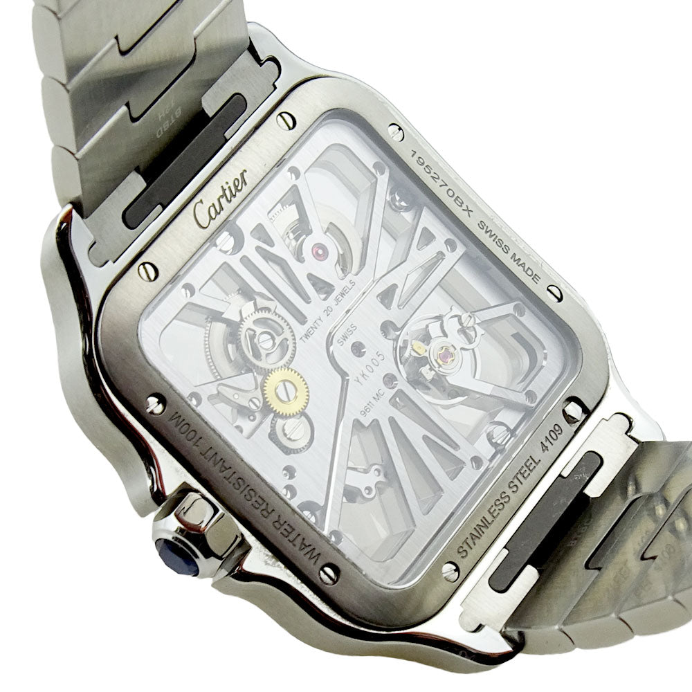 Cartier Santos De Cartier Skeleton WHSA0015