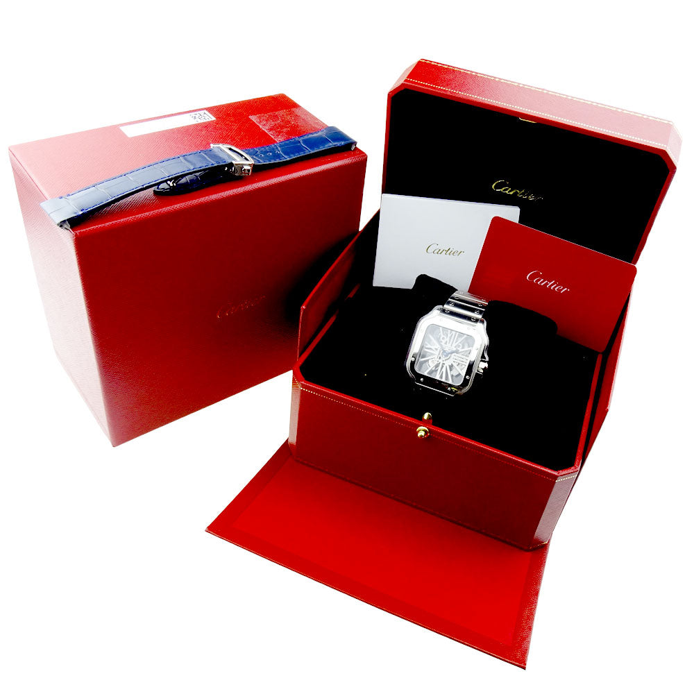 Cartier Santos De Cartier Skeleton WHSA0015