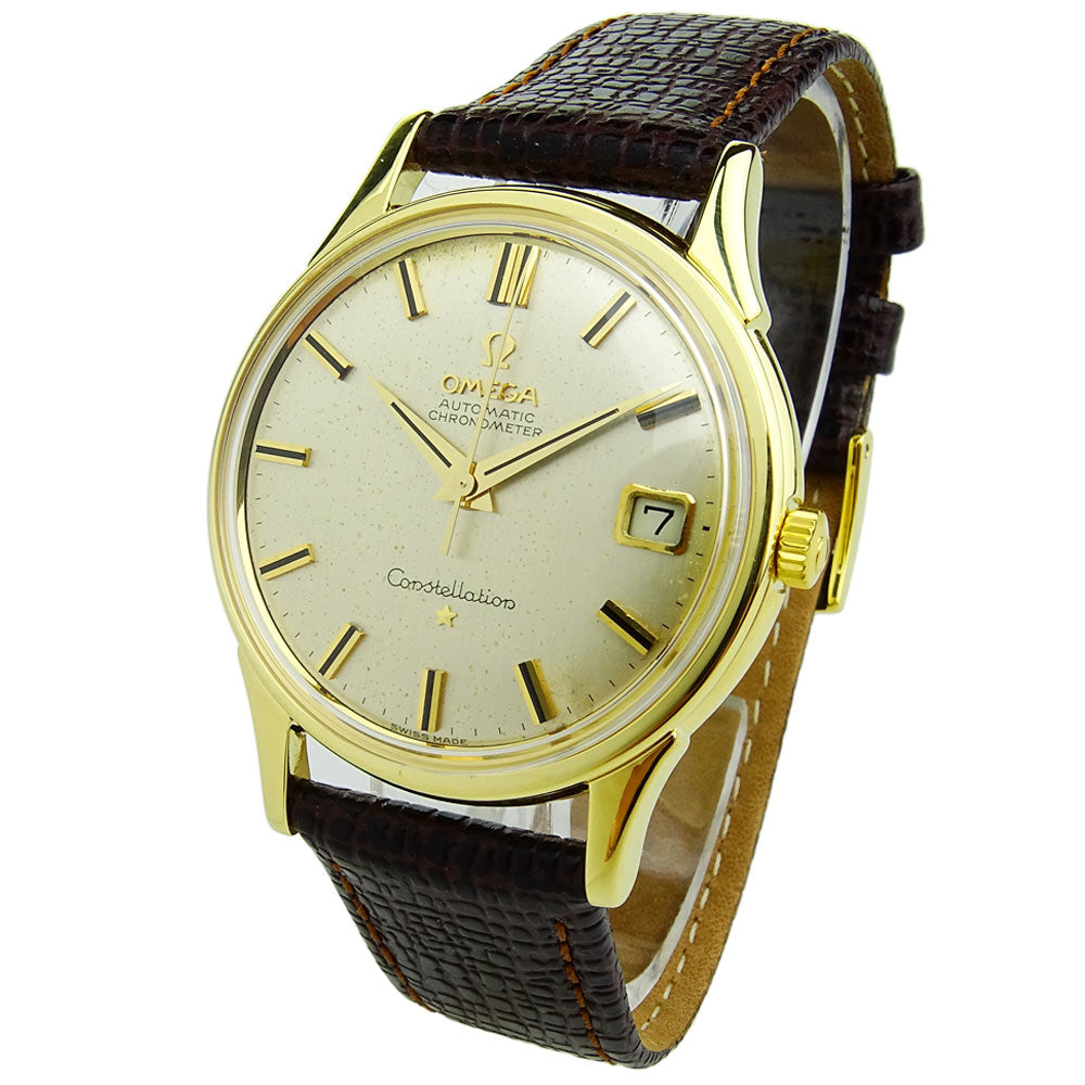 Omega Constellation 18k Gold Vintage Automatic