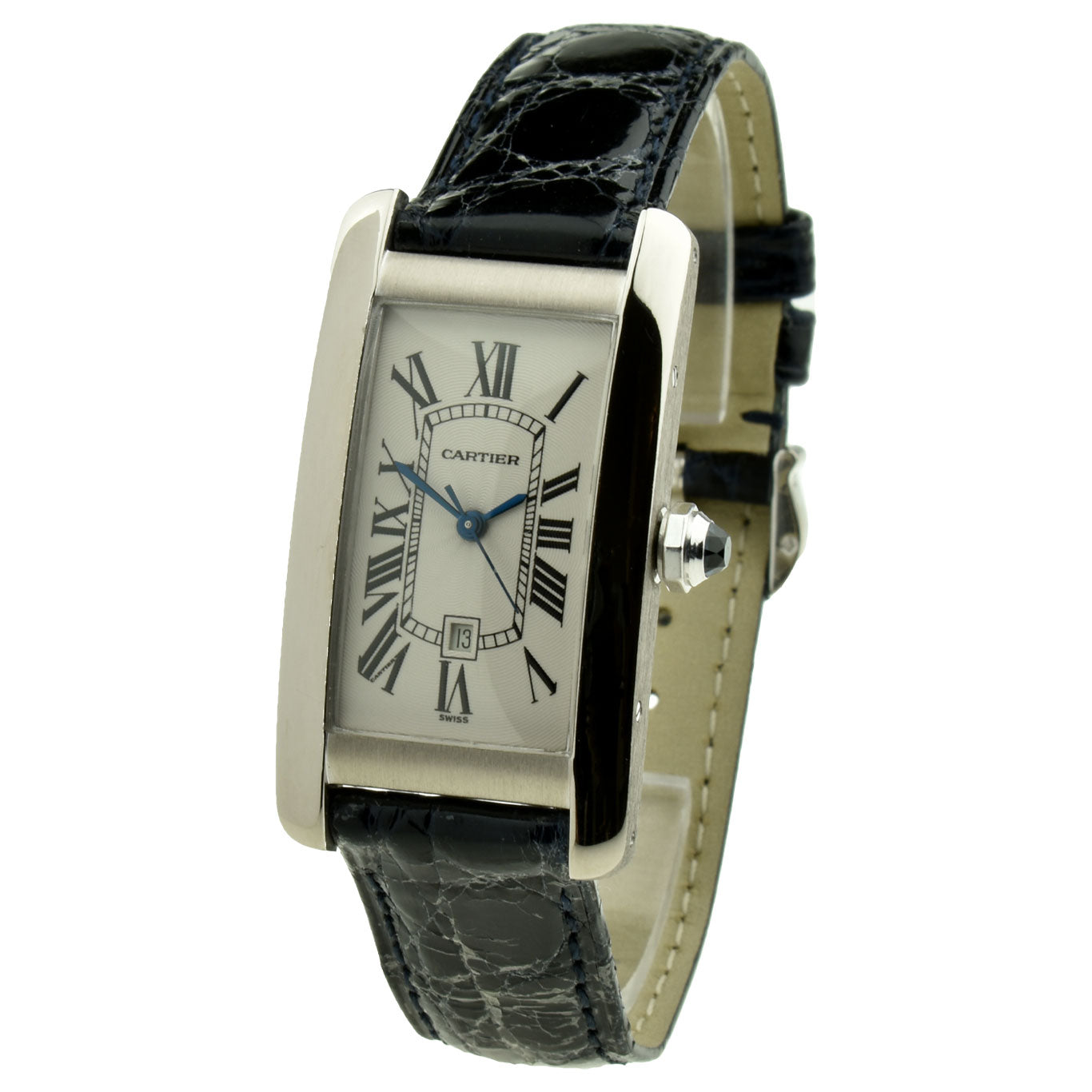 Cartier Tank Americaine 18ct White Gold 1726