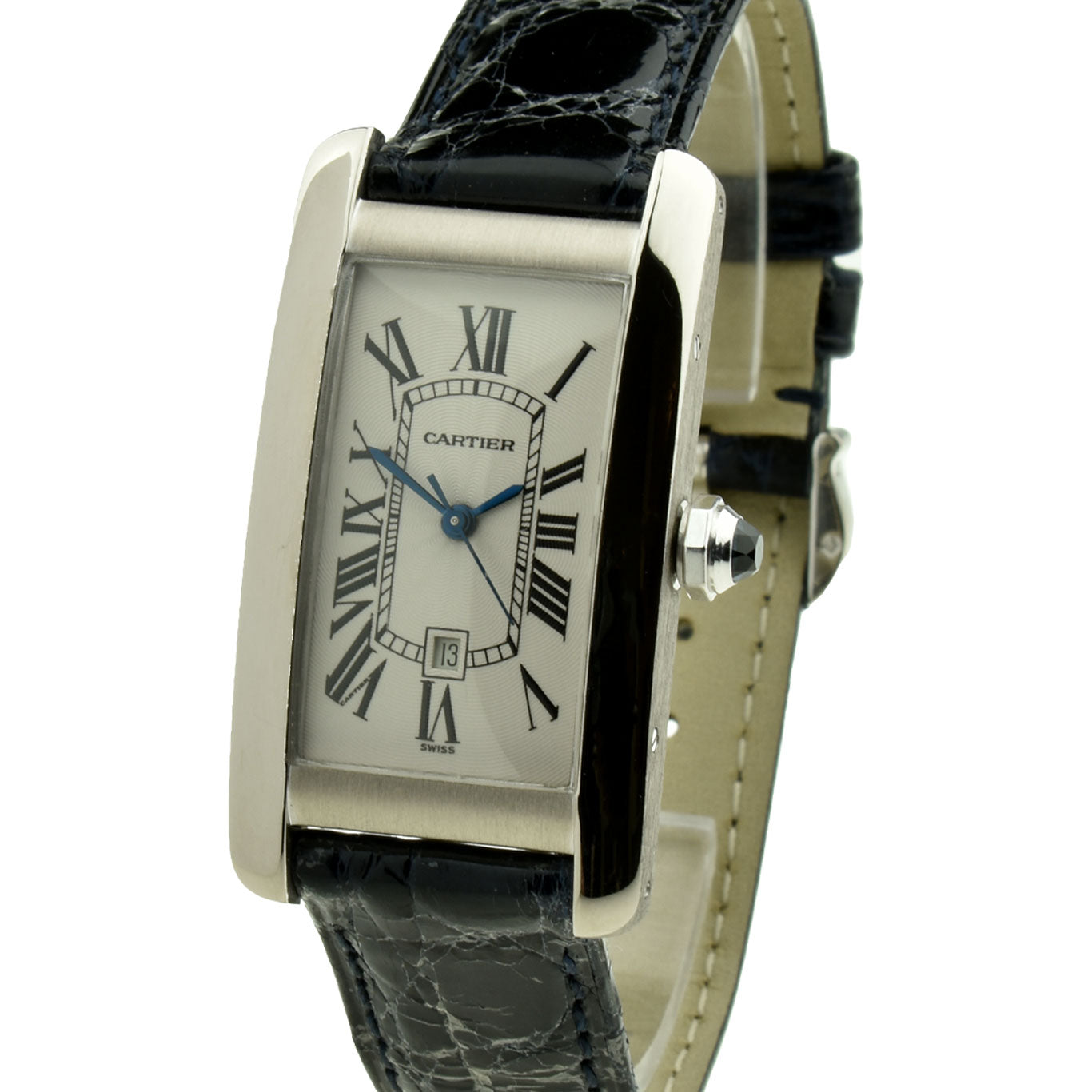 Cartier Tank Americaine 18ct White Gold 1726