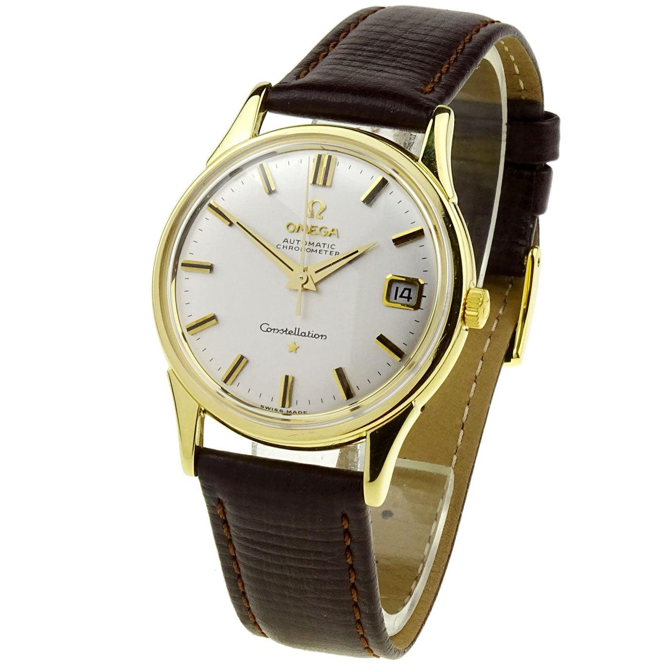 Omega Constellation 18k Gold Vintage Automatic
