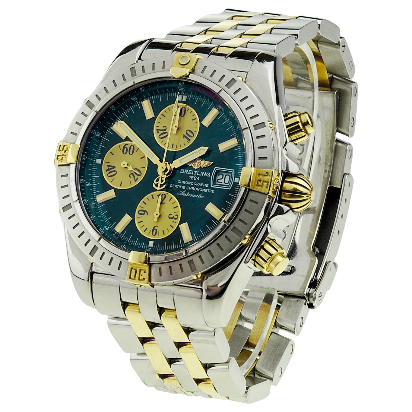 Breitling Chronomat Evolution Steel &amp; Gold B13356