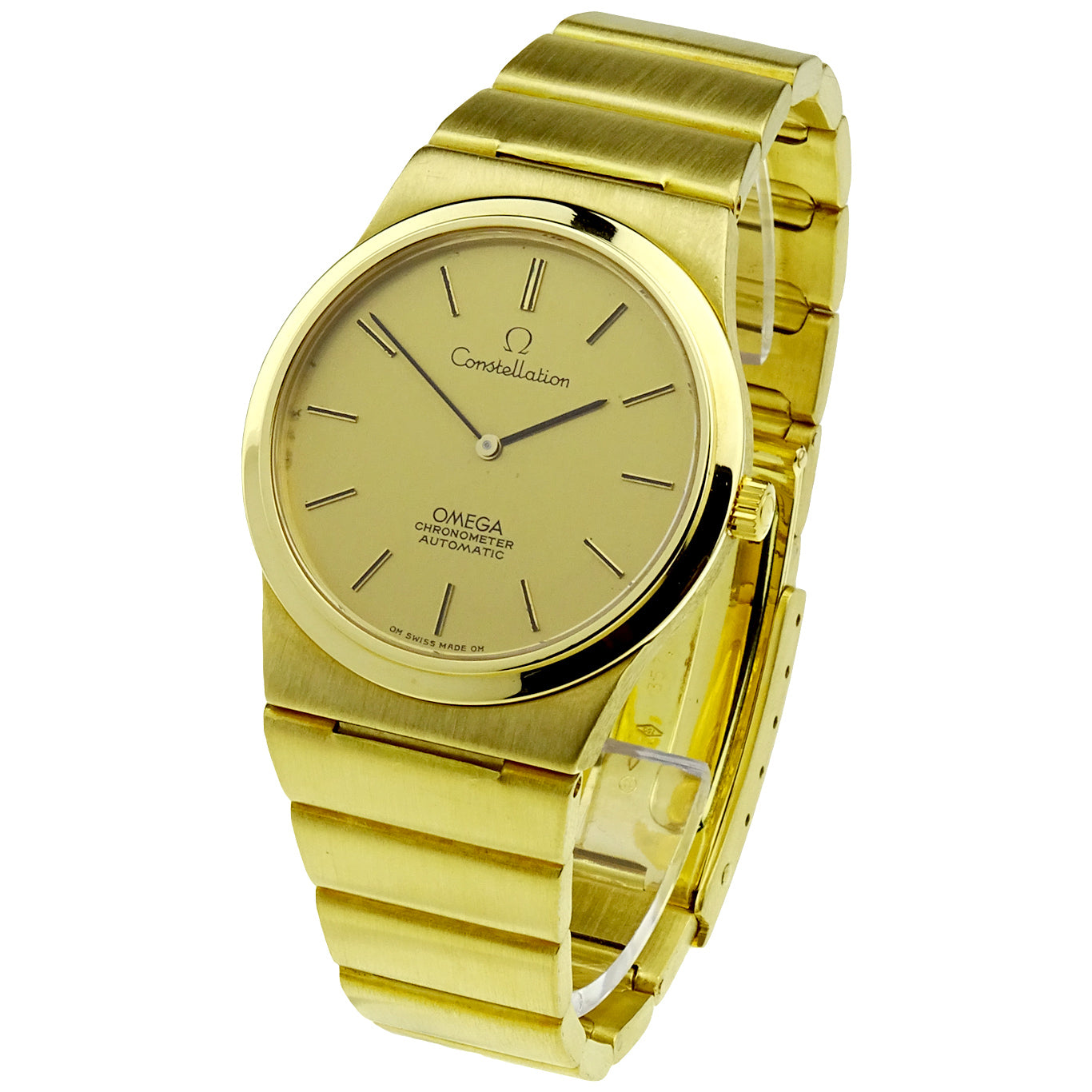 Omega Constellation Vintage 18ct Gold Automatic Wristwatch
