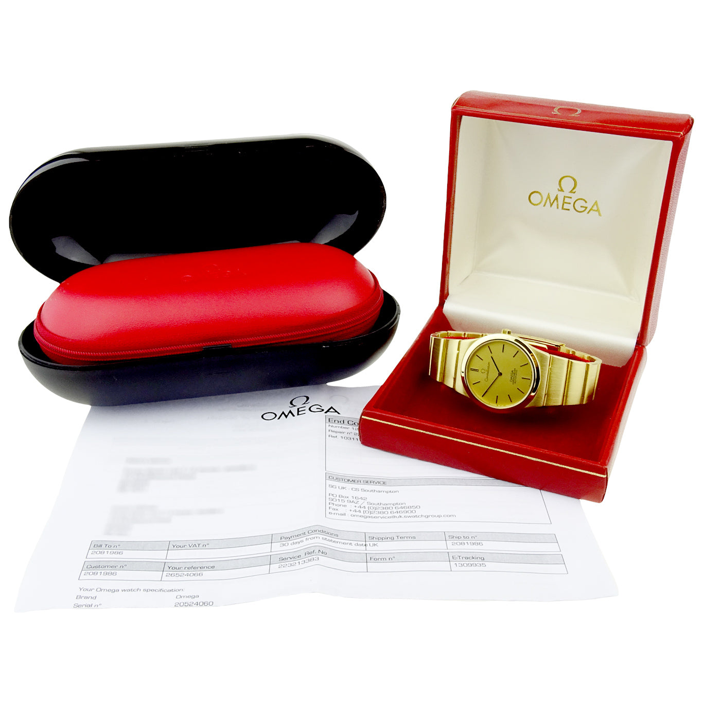 Omega Constellation Vintage 18ct Gold Automatic Wristwatch