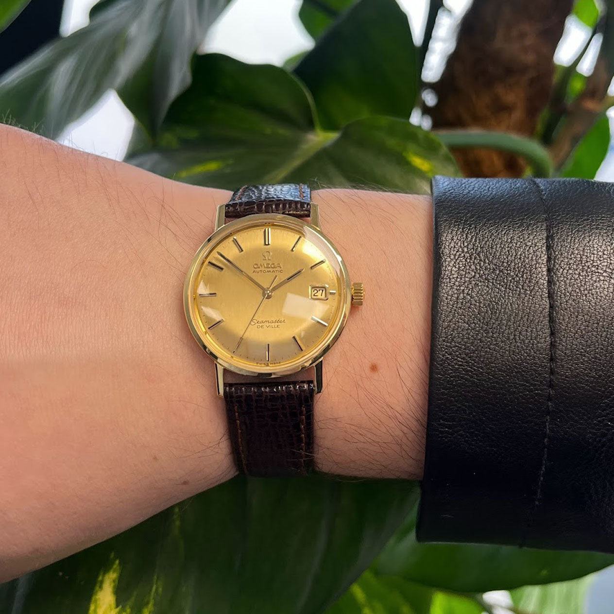 Omega Seamaster De Ville 18ct Gold Vintage Automatic Wristwatch