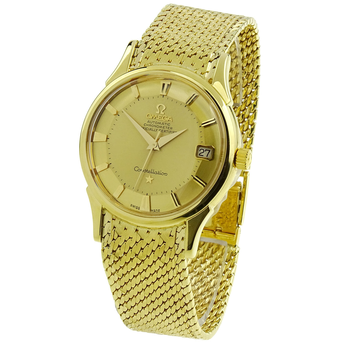 Omega Constellation 'Pie-Pan' 18ct Gold