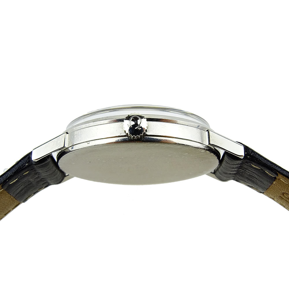 Omega Mid Size Vintage Steel Mechanical