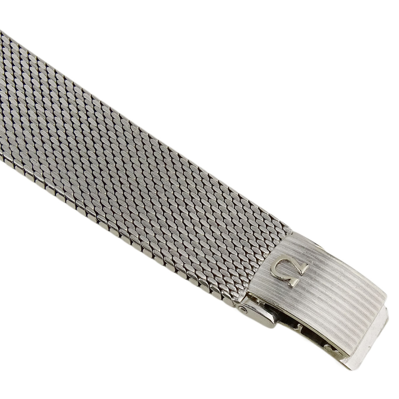 Omega Vintage 18ct White Gold Diamond Mechanical