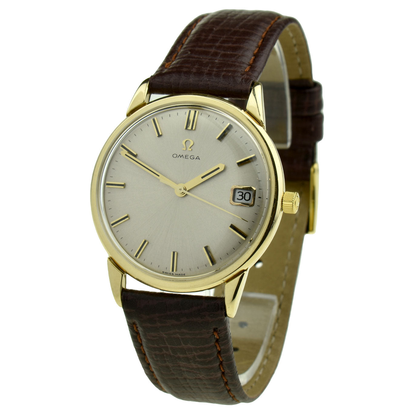 Omega 9ct Gold Vintage Mechanical Wristwatch