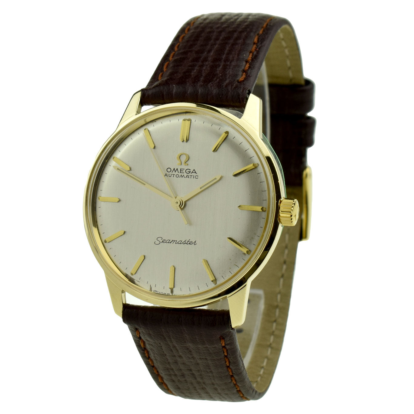 Omega Seamaster 14ct Gold Vintage Automatic Wristwatch