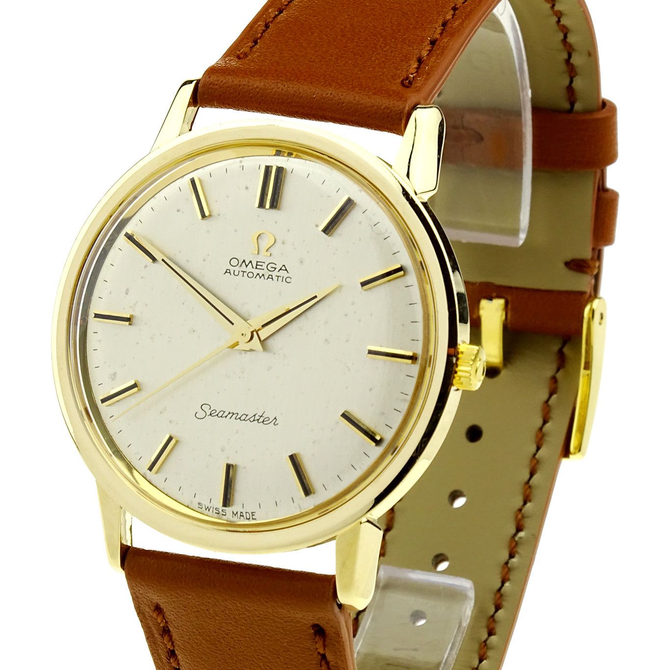 Omega Seamaster 9ct Gold Vintage Automatic
