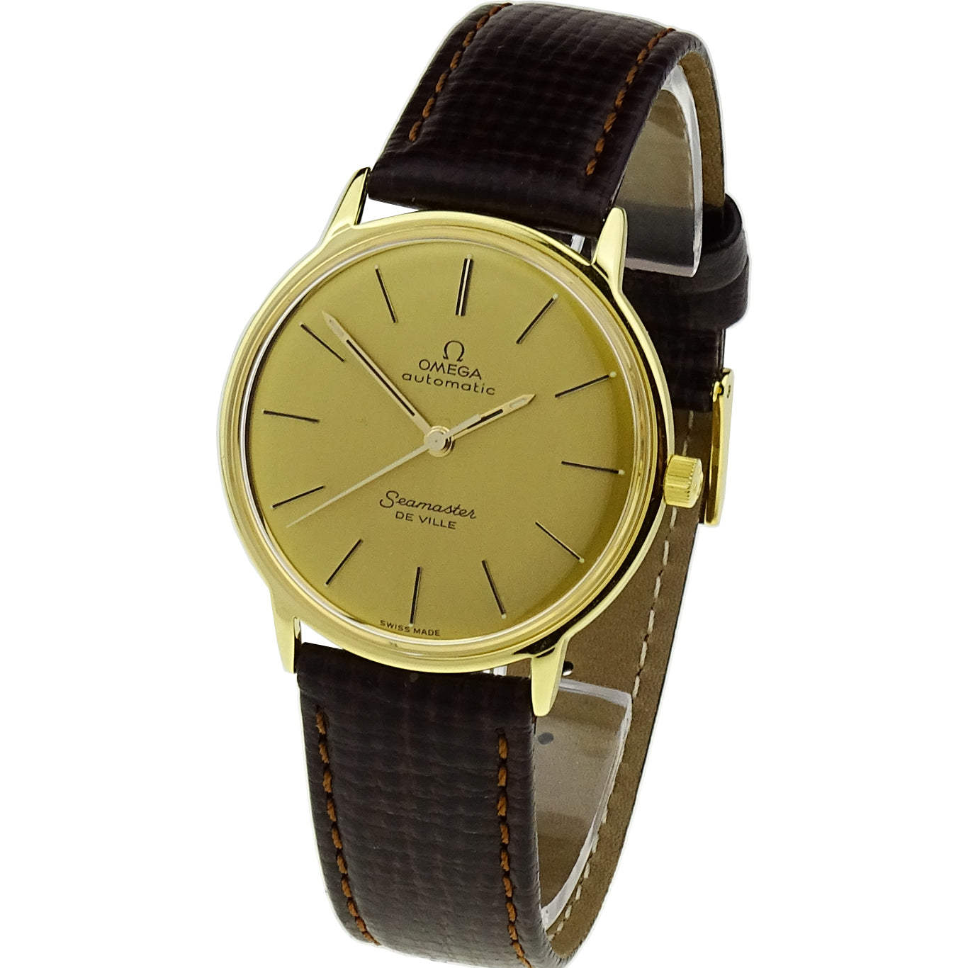 Omega Seamaster De Ville 18ct Gold Vintage Automatic Wristwatch