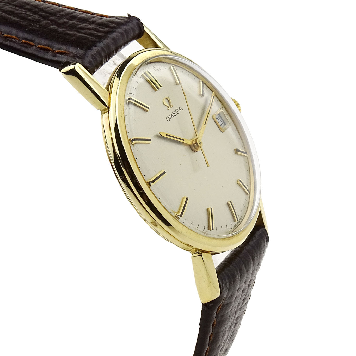 Omega Vintage 9ct Gold Mechanical