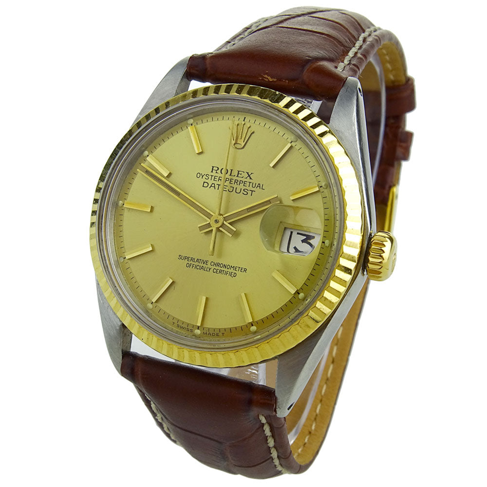 Rolex Datejust Oyster Perpetual Steel &amp; Gold 1601