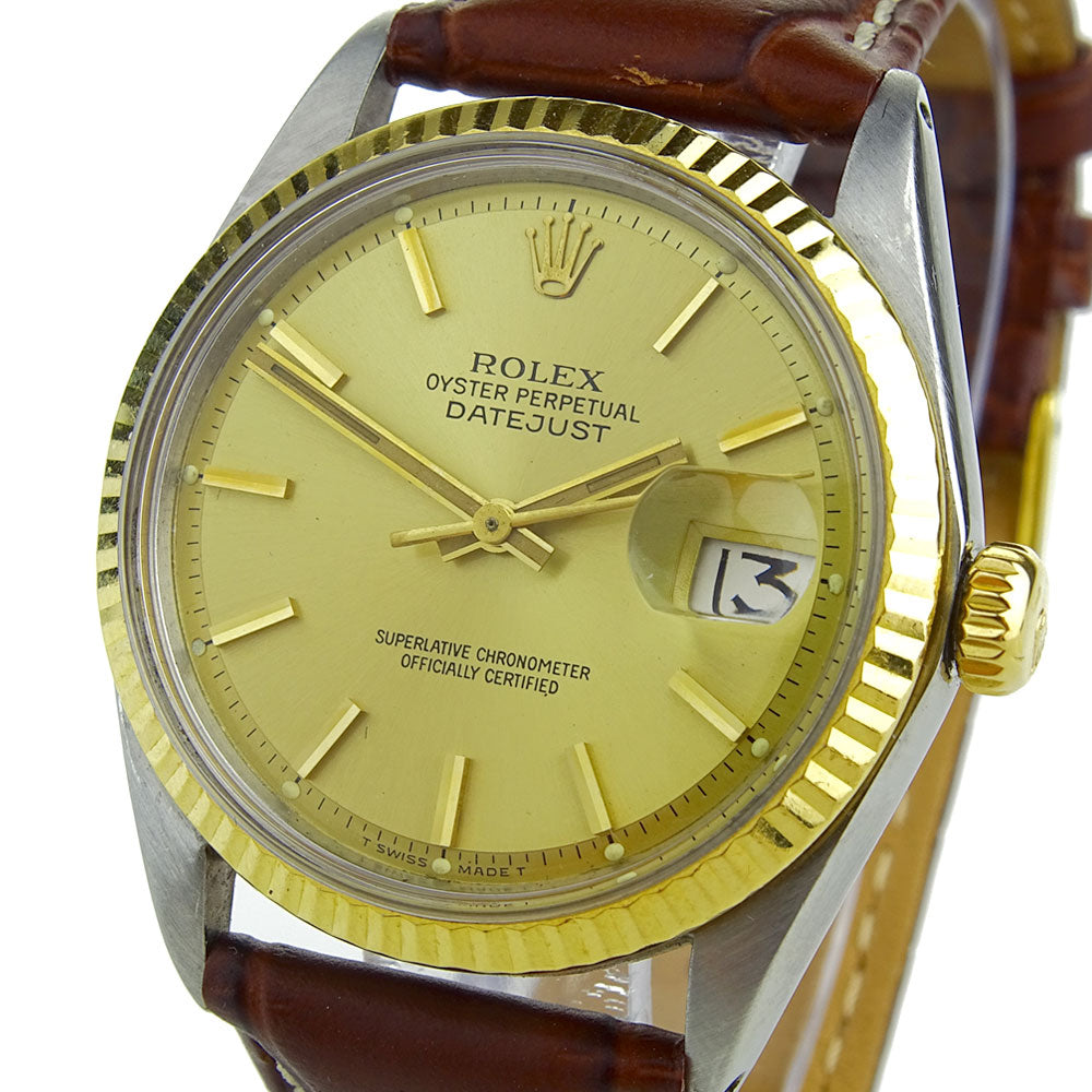 Rolex Datejust Oyster Perpetual Steel &amp; Gold 1601