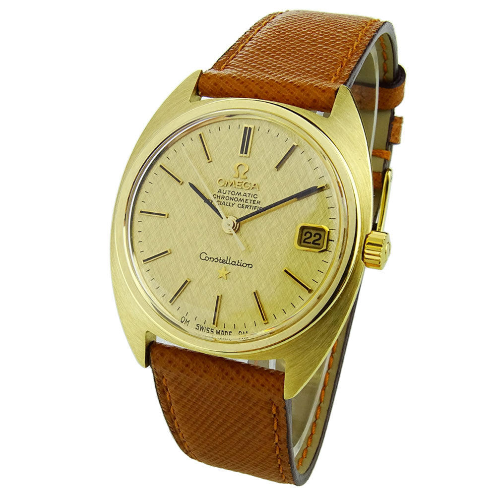 Omega Constellation 18k Gold Vintage Automatic