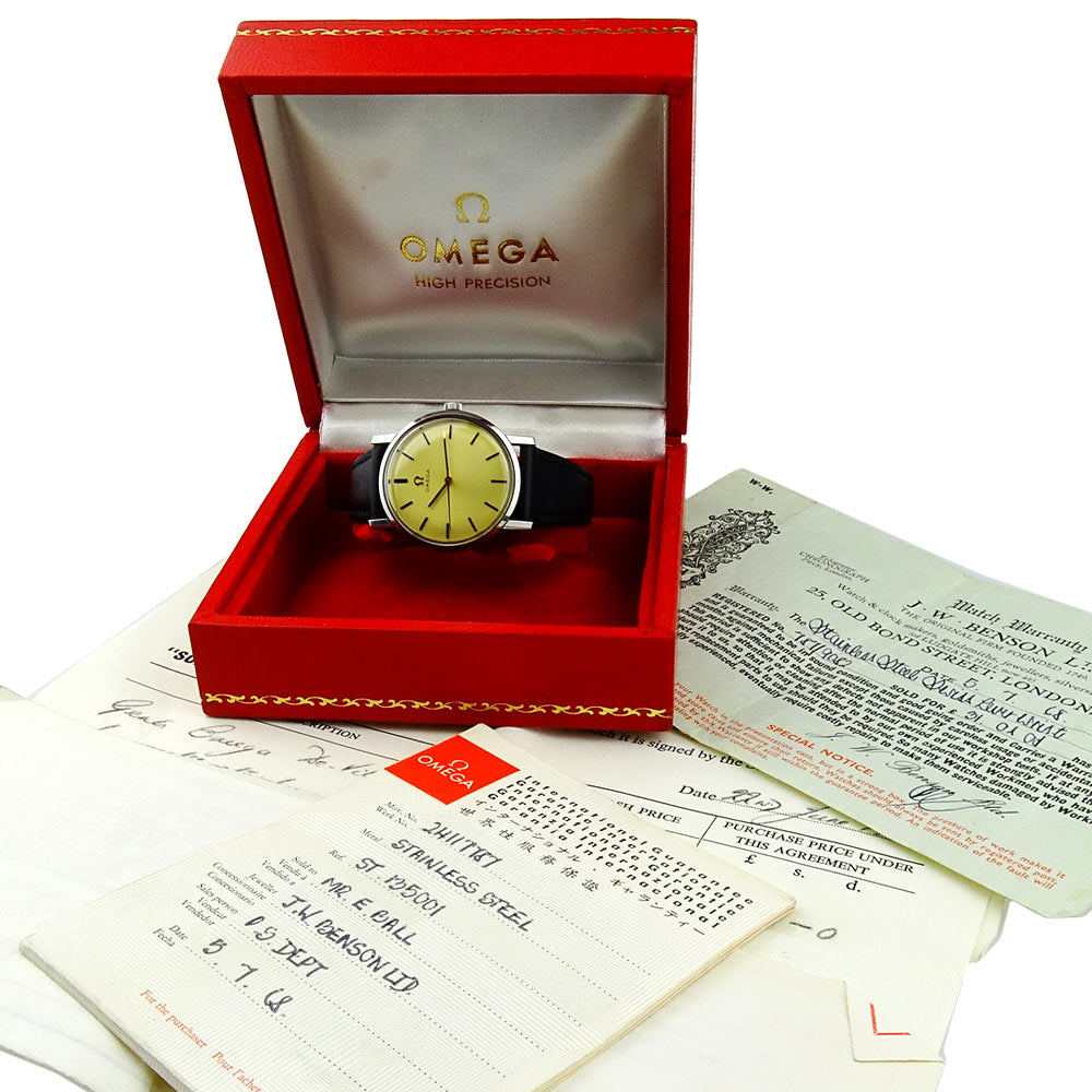 Omega Vintage Steel Ladies Mechanical