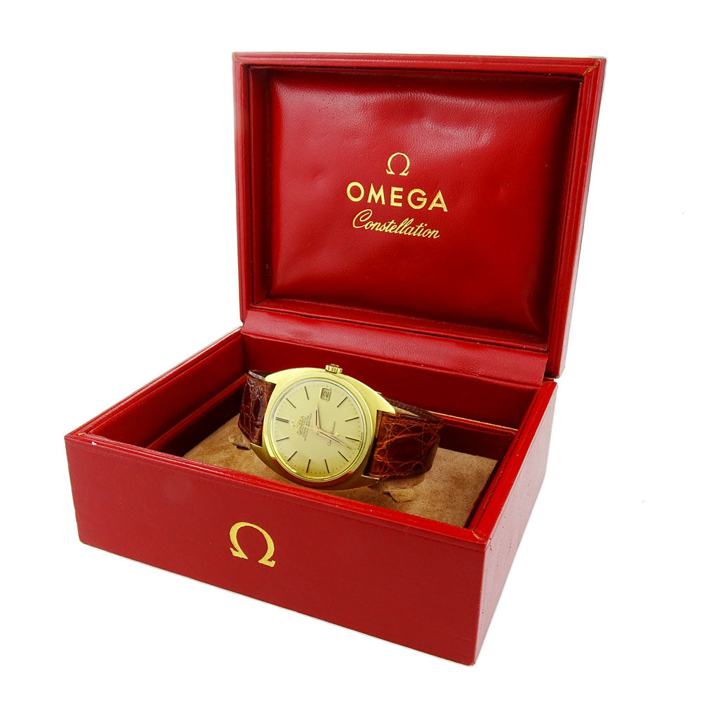 Omega Constellation 18k Gold Vintage Automatic