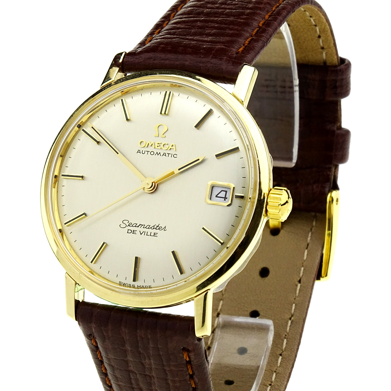 Omega Seamaster De Ville Vintage 9ct Gold Automatic