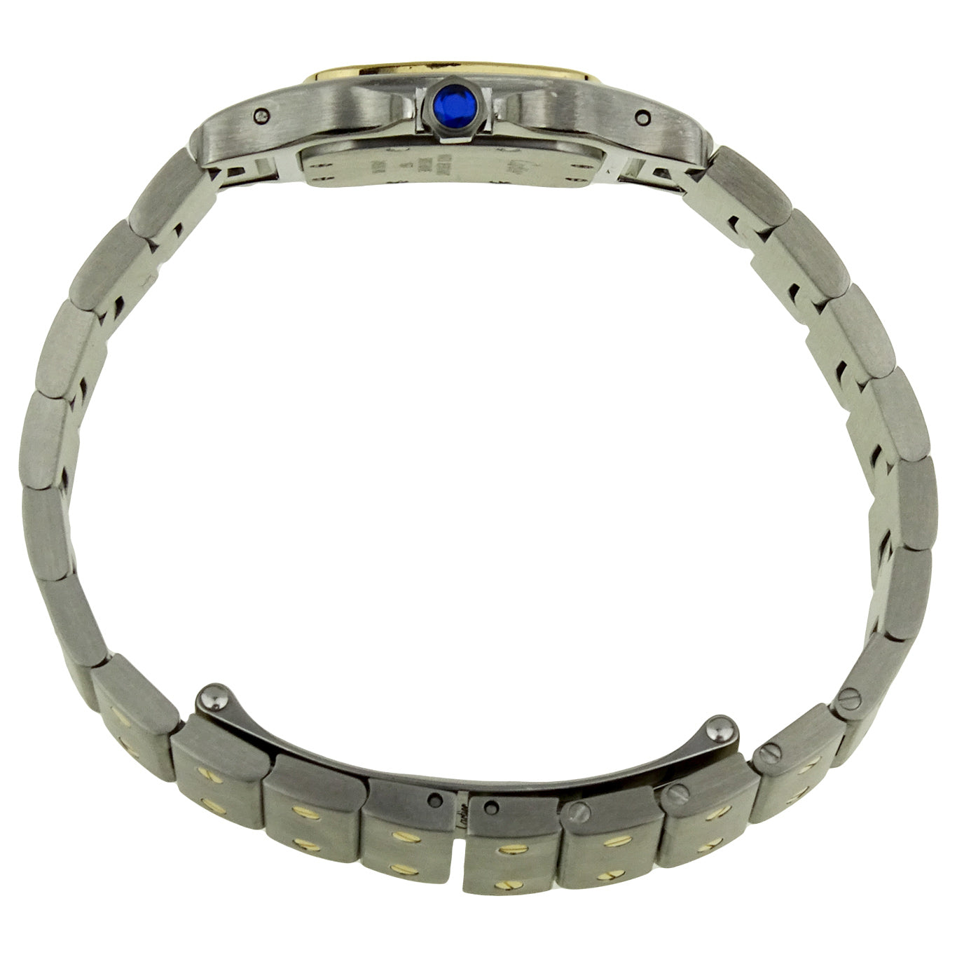 Cartier Lady Santos Galbee Steel &amp; Gold Quartz 1567