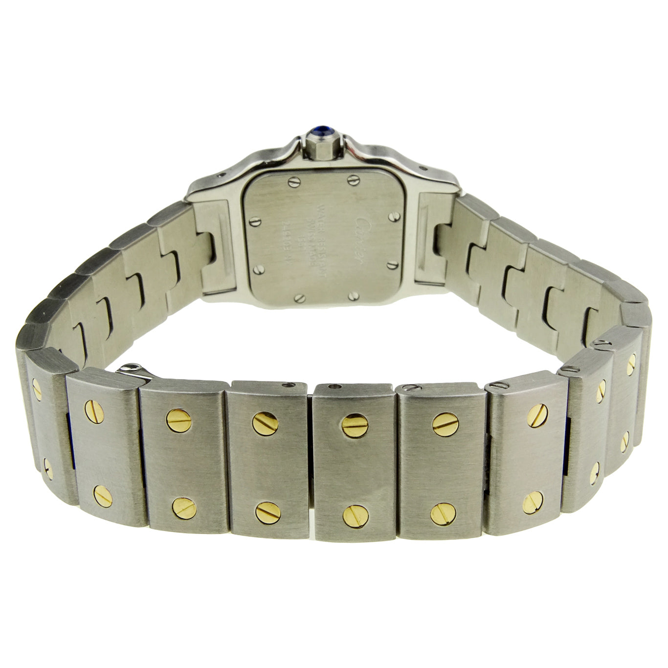 Cartier Lady Santos Galbee Steel &amp; Gold Quartz 1567
