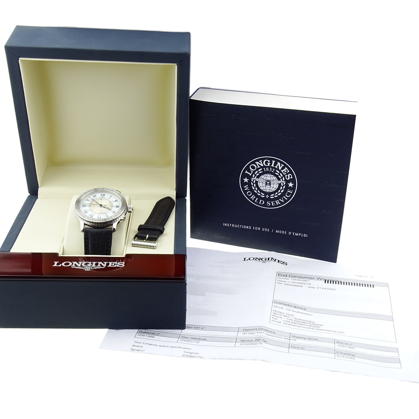 Longines Lindbergh Hour Angle L2.601.4.11.2